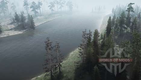 Route forestière 2 pour Spintires MudRunner