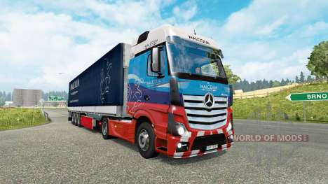 Painted truck traffic pack v3.2 pour Euro Truck Simulator 2