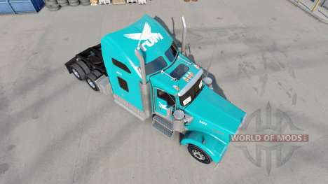 Haut-Tum auf die LKW-Kenworth W900 für American Truck Simulator