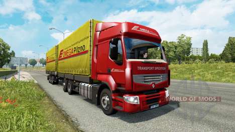 Tandem truck traffic v1.5 für Euro Truck Simulator 2