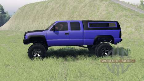 Chevrolet Silverado Extended Cab 2006 v2.2 pour Spin Tires