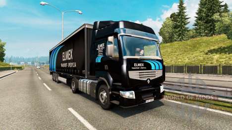 Painted truck traffic pack v3.0 für Euro Truck Simulator 2