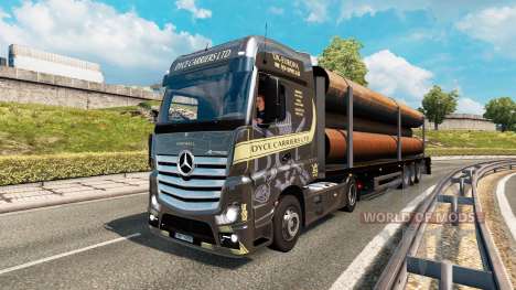 Painted truck traffic pack v2.8 pour Euro Truck Simulator 2