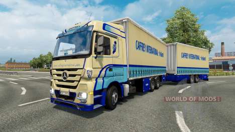 Tandem truck traffic v1.5 pour Euro Truck Simulator 2
