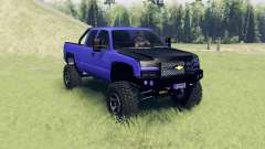 Chevrolet Silverado Extended Cab 2006 v2.2 pour Spin Tires