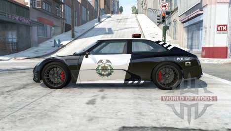 Hirochi SBR4 rockport police pour BeamNG Drive