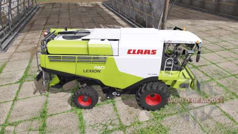 CLAAS Lexion 740 v2.0.1 pour Farming Simulator 2017
