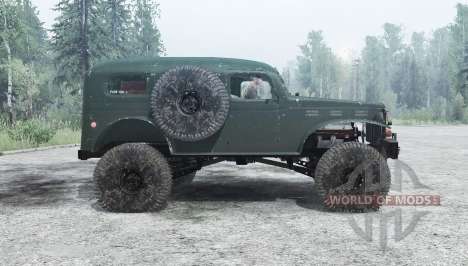 Dodge WC-53 Carryall (T214) 1942 pour Spintires MudRunner