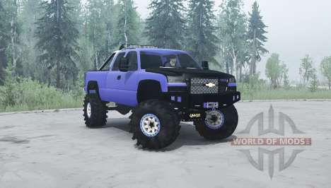 Chevrolet Silverado Extended Cab 2006 pour Spintires MudRunner