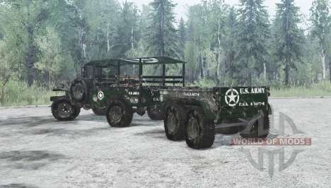 Dodge WC-51 (T214) 1942 pour Spintires MudRunner