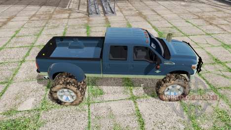 Ford F-350 Super Duty Crew Cab mud truck pour Farming Simulator 2017