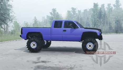 Chevrolet Silverado Extended Cab 2006 pour Spintires MudRunner