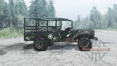 Dodge WC-51 (T214) 1942 pour Spintires MudRunner