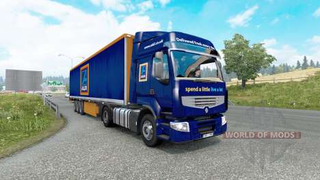 Painted truck traffic pack v3.3 pour Euro Truck Simulator 2