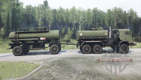 KamAZ 5350 Mustang pour Spintires MudRunner