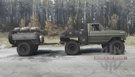 Ford F-350 1970 pour Spintires MudRunner