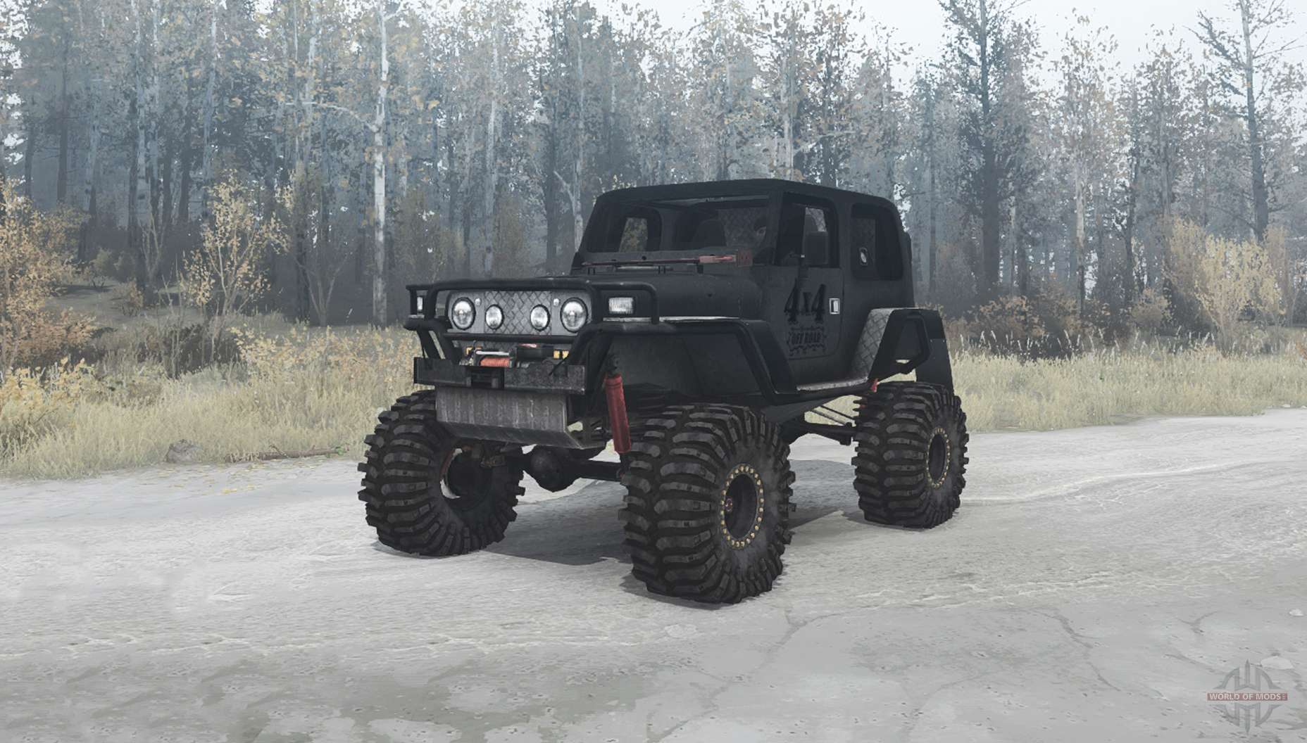 Jeep Wrangler (TJ) custom pour MudRunner