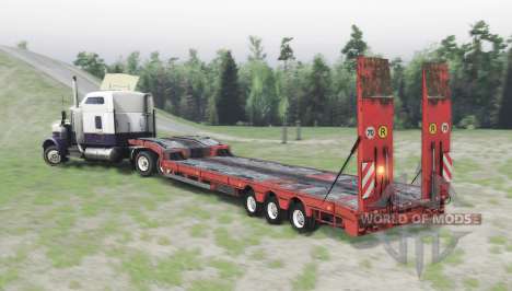 Kenworth W900 pour Spin Tires