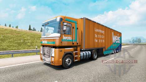 Painted truck traffic pack v3.4 für Euro Truck Simulator 2