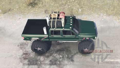 Jeep Comanche monster für Spintires MudRunner