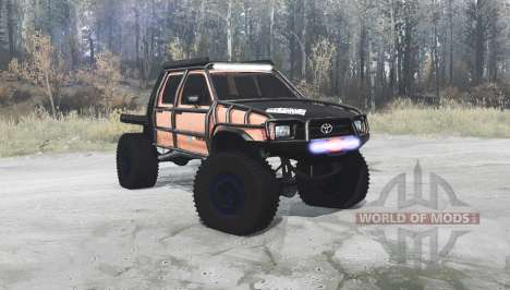 Toyota Hilux Double Cab 1996 extreme pour Spintires MudRunner