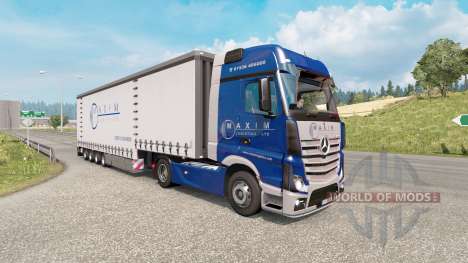 Painted truck traffic pack v3.4 für Euro Truck Simulator 2