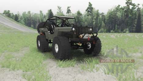 Jeep Willys MB custom für Spin Tires
