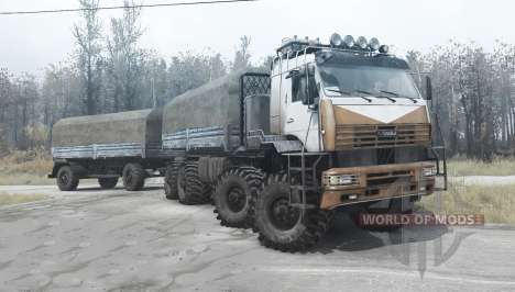 KAMAZ 6560 polaire pour Spintires MudRunner