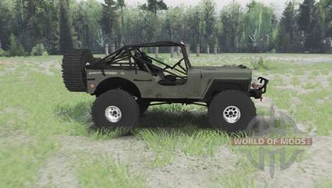 Jeep Willys MB custom pour Spin Tires