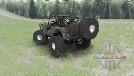 Jeep Willys MB custom pour Spin Tires