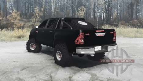Toyota Hilux Double Cab 2016 v2.0 pour Spintires MudRunner