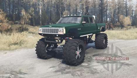 Jeep Comanche monster für Spintires MudRunner