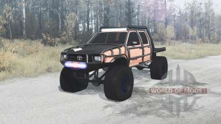Toyota Hilux Double Cab 1996 extreme pour MudRunner
