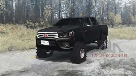 Toyota Hilux Double Cab 2016 v2.0 pour MudRunner