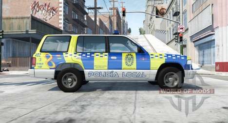 Gavril Roamer spanish police v3.7 pour BeamNG Drive