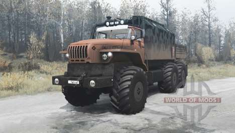 Ural Polyarnik 4320-60 für Spintires MudRunner