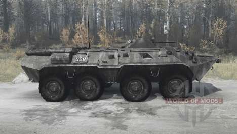 BTR-80 (GAZ 5903) für Spintires MudRunner