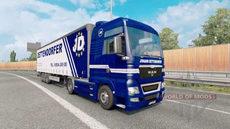 Painted truck traffic pack v4.5 pour Euro Truck Simulator 2