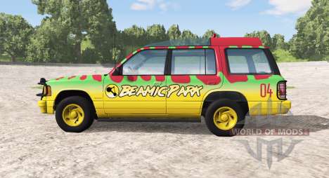 Gavril Roamer Tour Car Beamic Park v1.1 pour BeamNG Drive