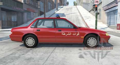 Ibishu Pessima Syrian Police für BeamNG Drive