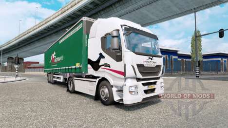 Painted truck traffic pack v4.5 für Euro Truck Simulator 2