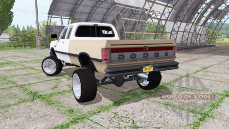 Dodge Ram D250 Club Cab 1991 für Farming Simulator 2017