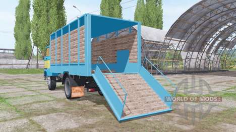 IFA W50 L cattle transport für Farming Simulator 2017