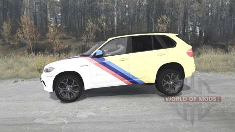 BMW X5 M (E70) Smotra Run 2013 für Spintires MudRunner