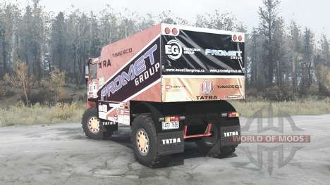 Tatra T815 4x4 Dakar pour Spintires MudRunner