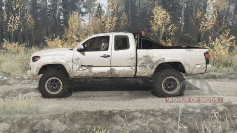 Toyota Tacoma TRD Off-Road Access Cab 2016 für Spintires MudRunner