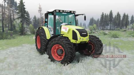 CLAAS Axos 330 pour Spin Tires