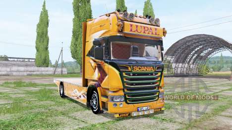 Scania R Topline Lupal pour Farming Simulator 2017