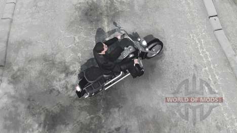 Harley-Davidson FLSTF Fat Boy pour Spintires MudRunner