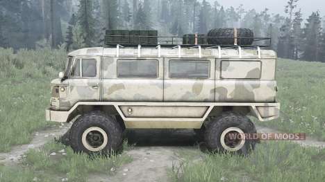 GAZ 66 Beaver für Spintires MudRunner